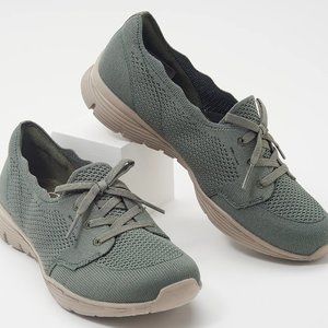 Skechers Washable Knit Slip-On Shoes - Seager